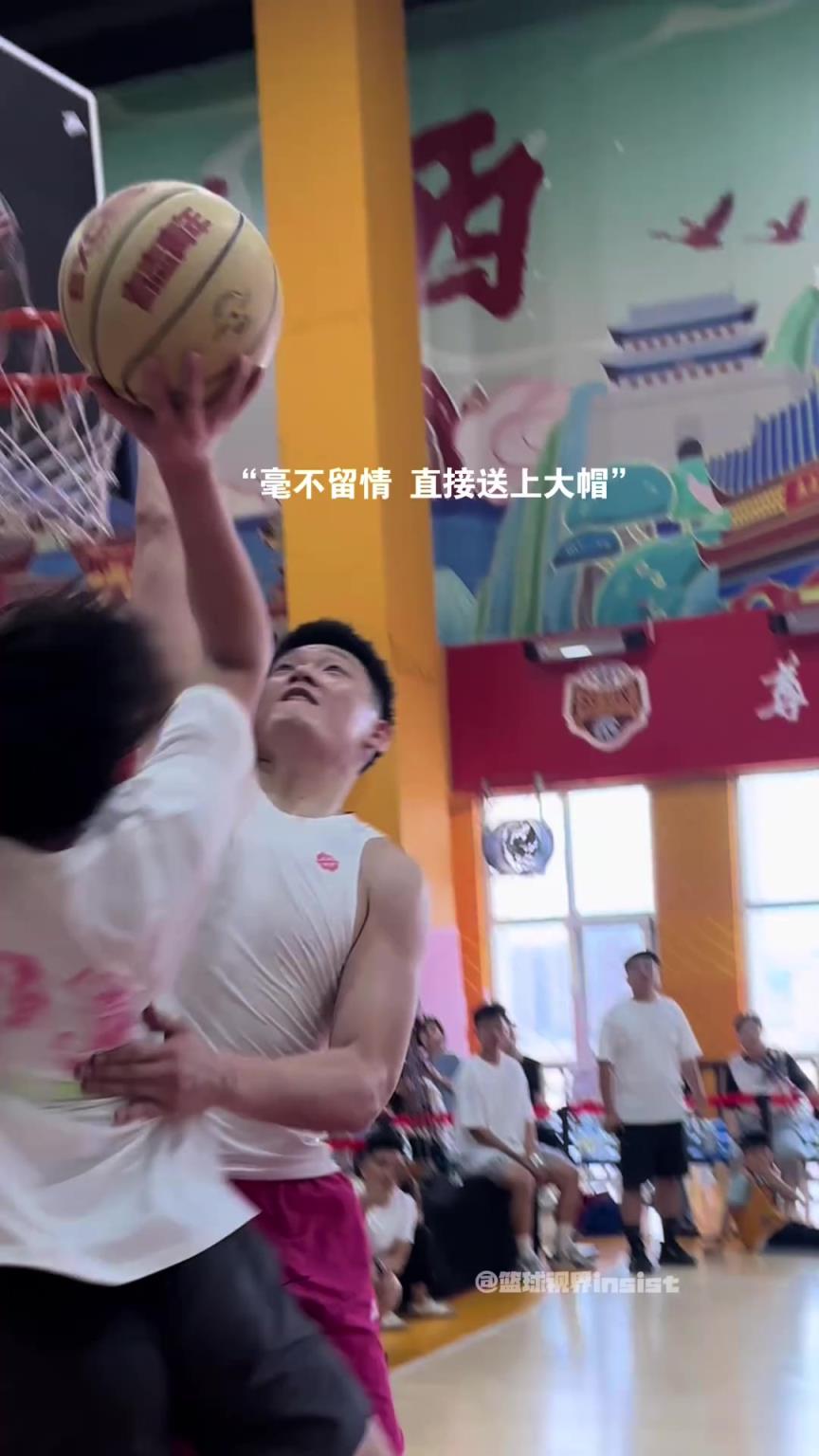 感受一下CBA磨练后张宁野球场的防守强度，一般人下球都难