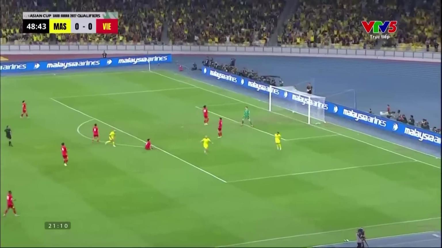 国足打得过吗❓️马来西亚4-0越南进球集锦,东南亚都变强了