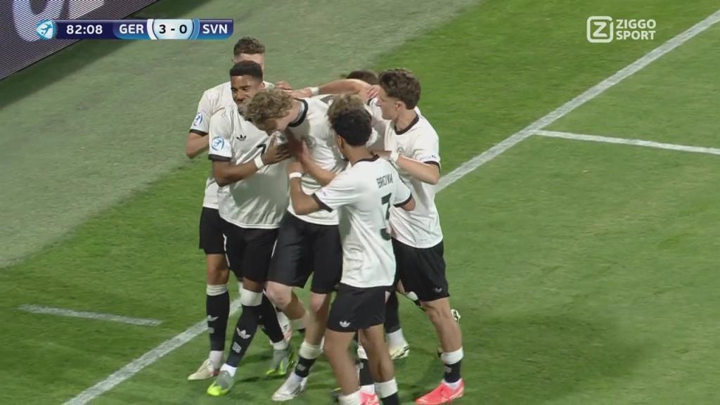 【集锦】U21欧青赛-沃尔特马德帽子戏法 德国3-0斯洛文尼亚