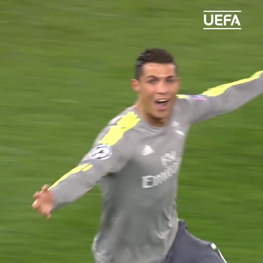 欧冠先生!欧冠官方晒C罗进球配文:克里斯蒂亚诺总能做到!