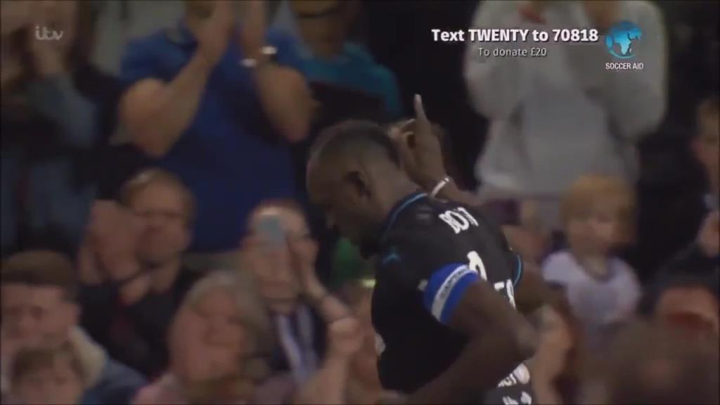 世界第一快的男人博尔特告诉你!足球光有奔跑是不行滴!