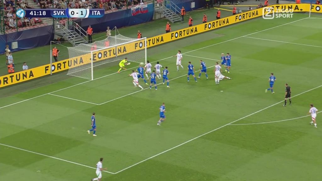 【集锦】U21欧青赛-卡萨迪开场7分钟破门 意大利1-0斯洛伐克