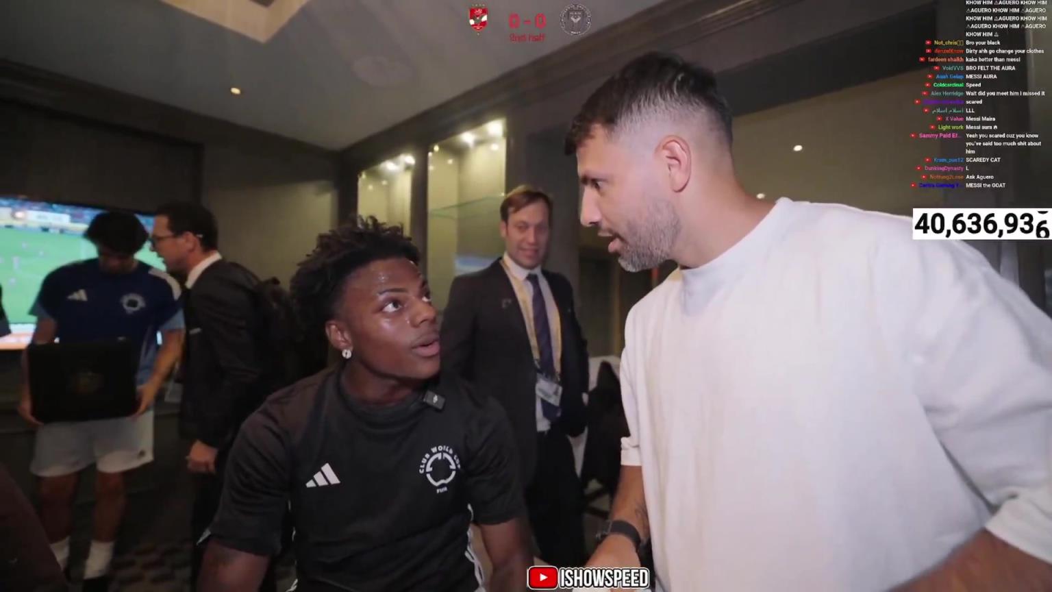 真敢说!阿奎罗嘲讽:你偶像C罗咋没来踢世俱杯,在电视前观战?