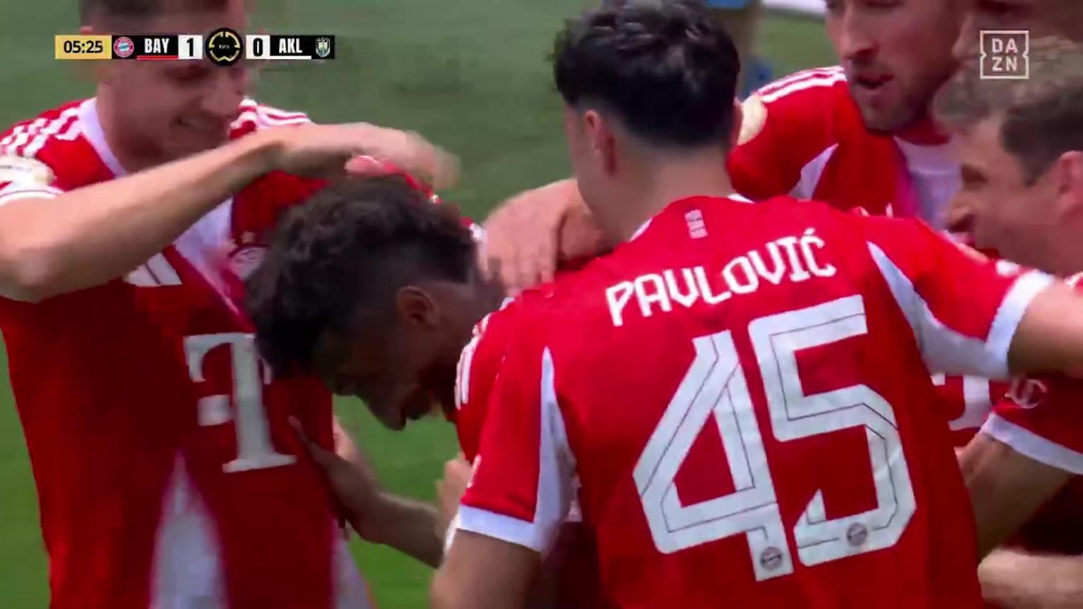 本届世俱杯首球诞生!塔拜仁首秀助攻,科曼头球破门