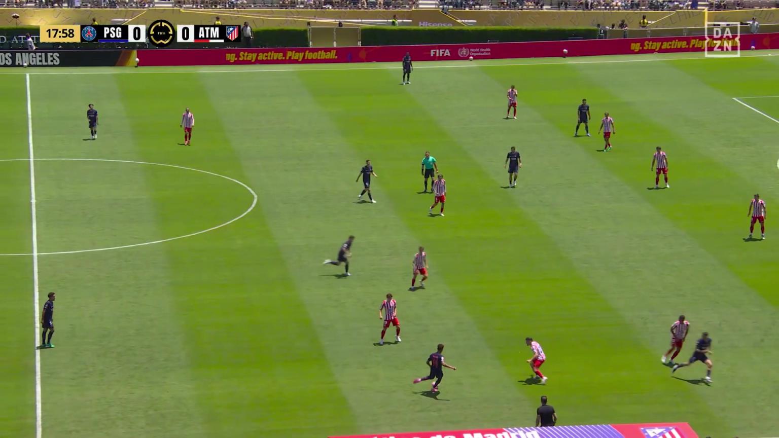 欧冠冠军的实力!K77禁区内回做,法比安迎球怒射直窜死角