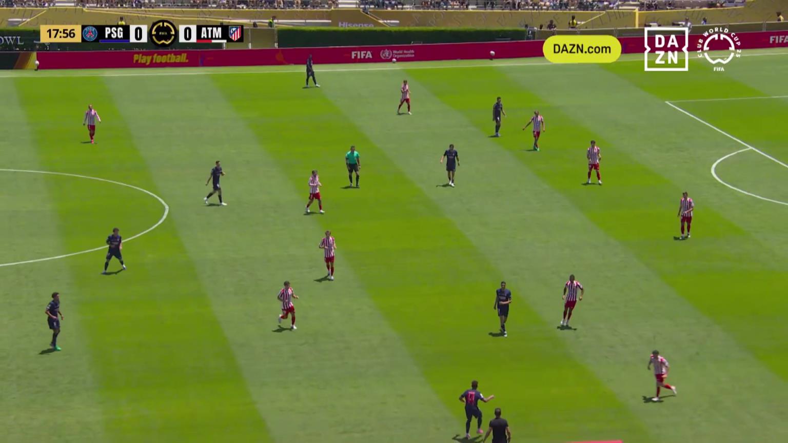 【集锦】世俱杯-维蒂尼亚破门小蜘蛛进球被吹 巴黎4-0横扫马竞