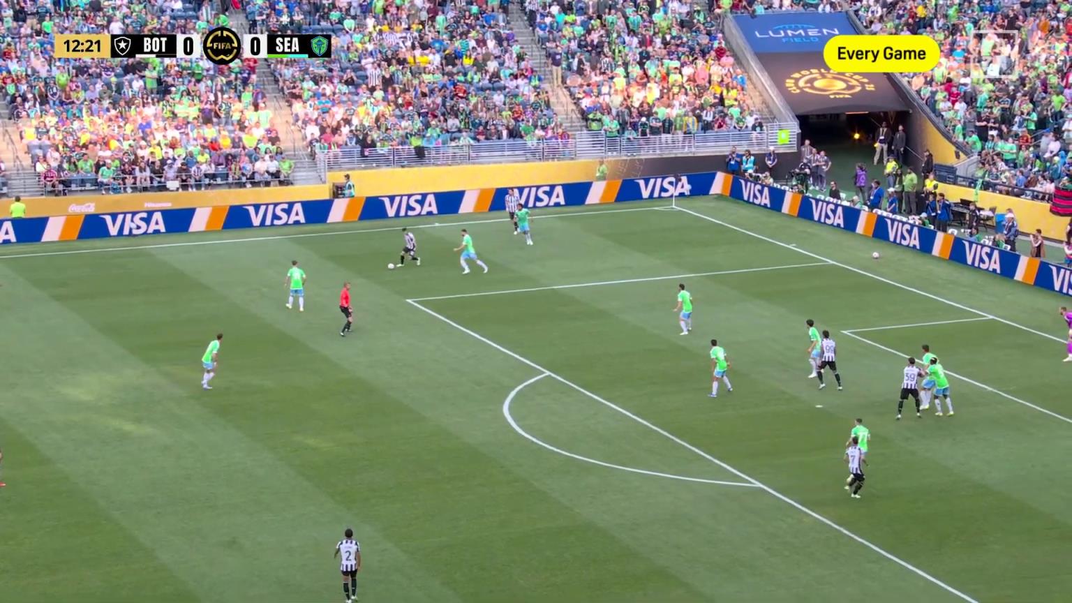 [集锦]世俱杯-热苏斯建功特莱斯助攻 博塔弗戈2-1西雅图