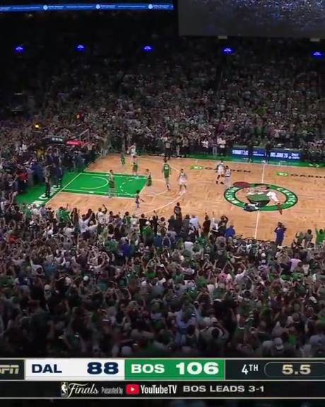 绿色狂欢!去年的今天:凯尔特人击败独行侠,夺得队史第18冠!