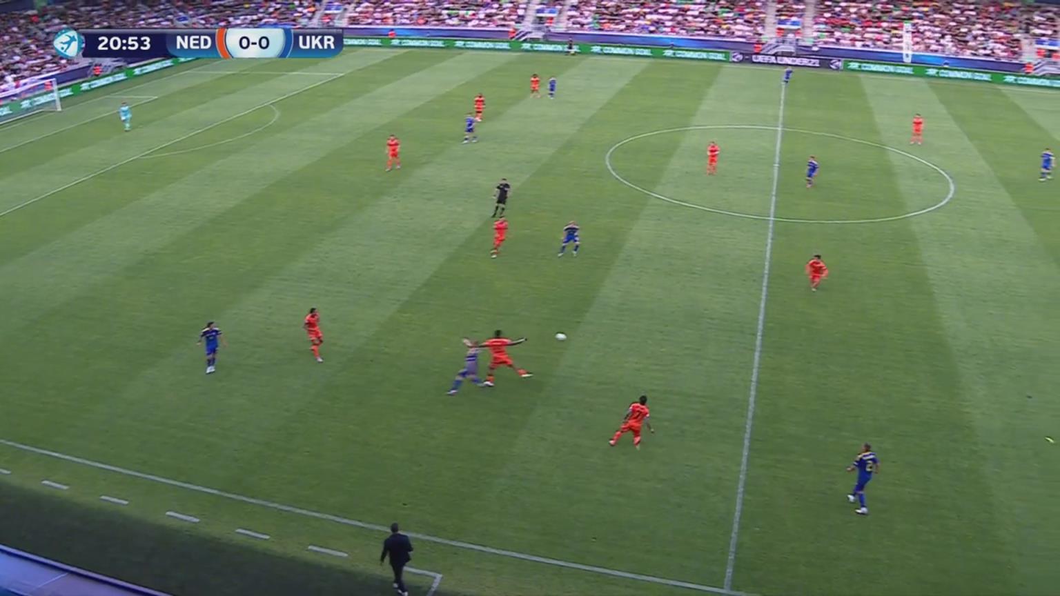 【集锦】U21欧青赛-卢西亚诺破门范伯根建功 十人荷兰2-0乌克兰