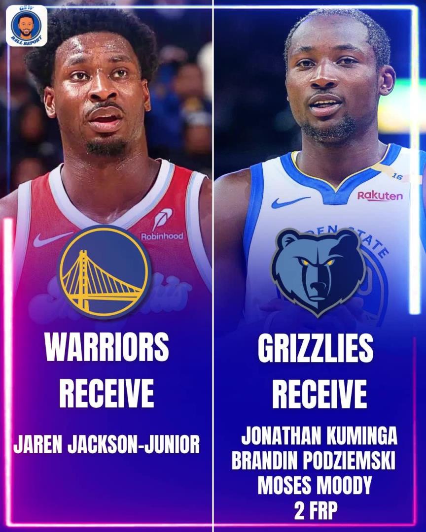 谁赚了?美媒交易提案:勇士得JJJ!送出库明加穆迪波杰2首轮