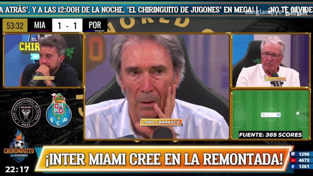 卡拉斯科观看梅西任意球后激动地回到演播室：梅西是世界上最伟大