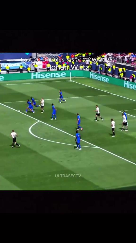 中场指挥官？利物浦新援维尔茨近20次盘带合集！