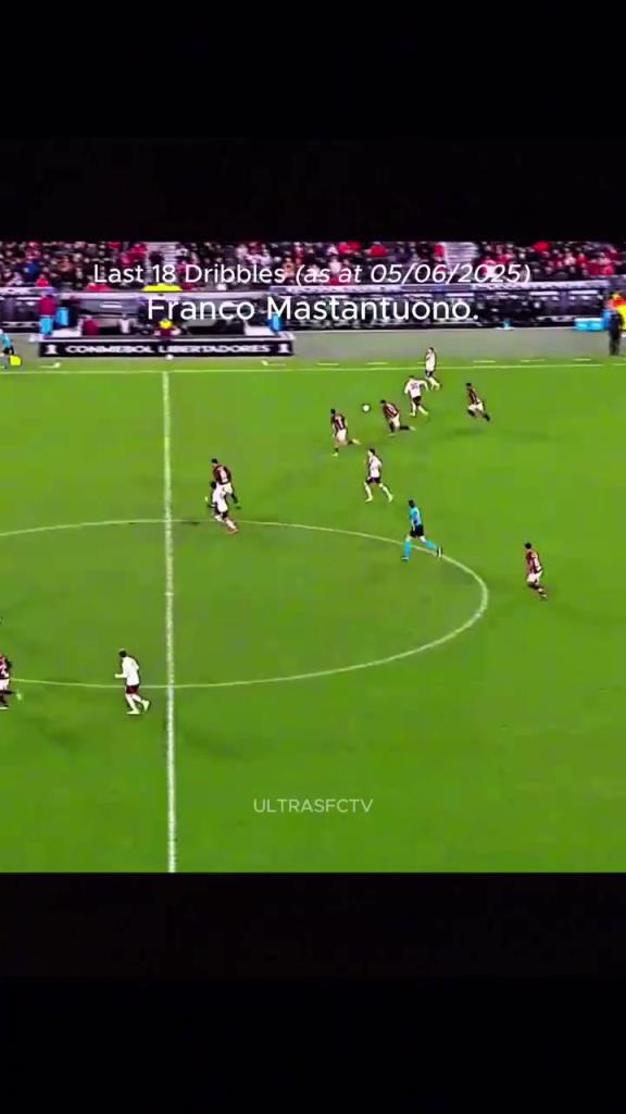 未来天才?河床新星马斯坦托诺近18次盘带!(截止到6月5日)