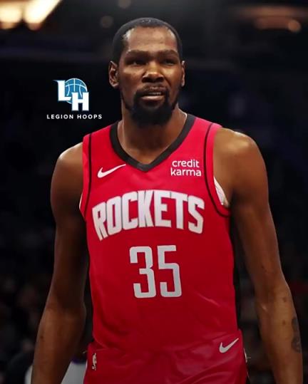 超巨KD真来休斯顿了!!!这下就看火箭季后赛能走多远了!