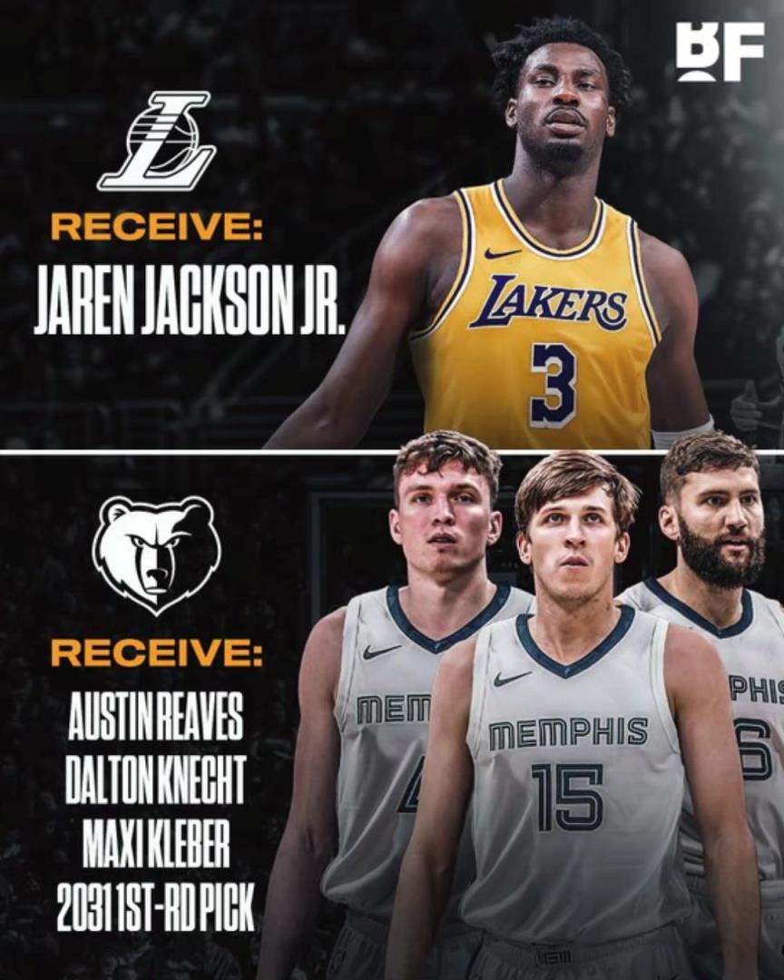 浓眉平替?美媒献策湖人:克内+小里+2首轮换JJJ