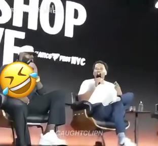 观众们真有活啊!詹姆斯刚讲话,底下发出此起彼伏山羊的声音!