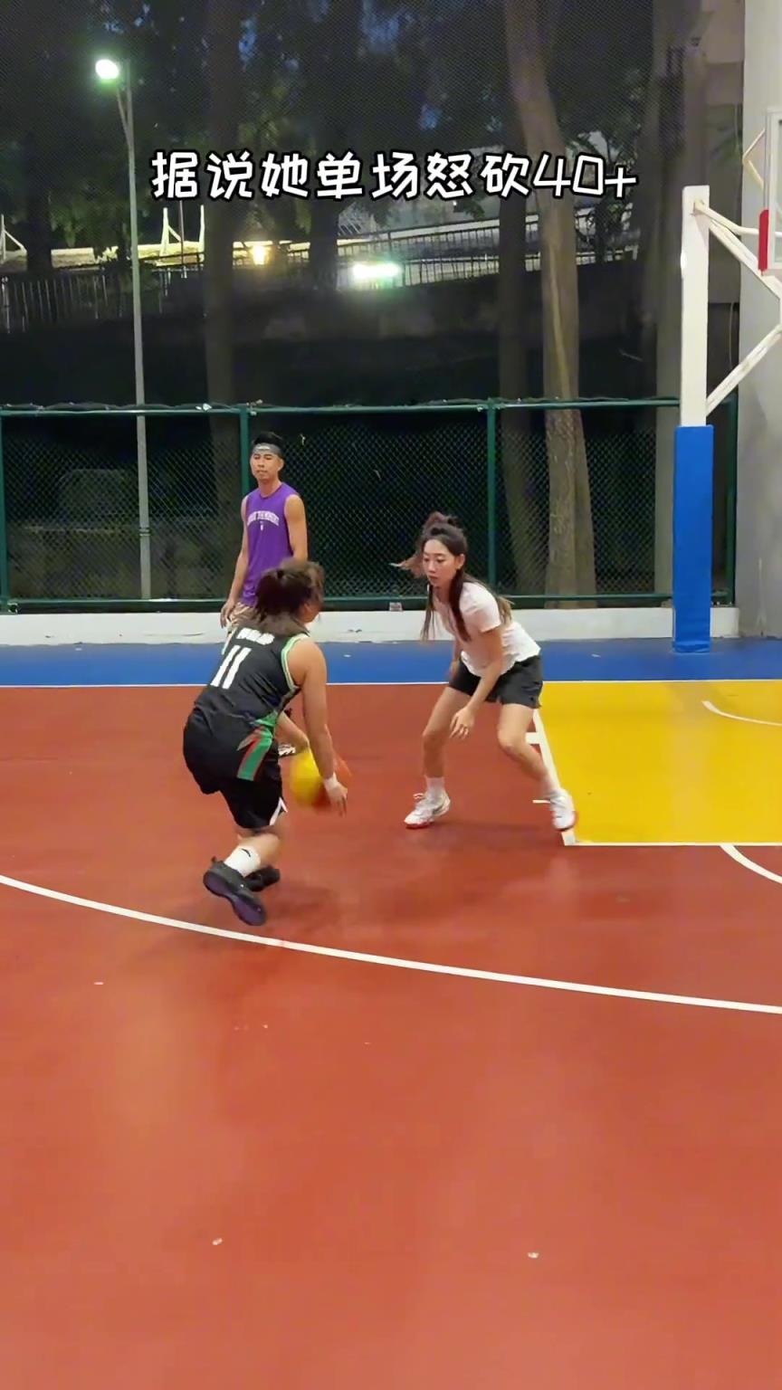 这么全面的打法,难怪她能场均40+