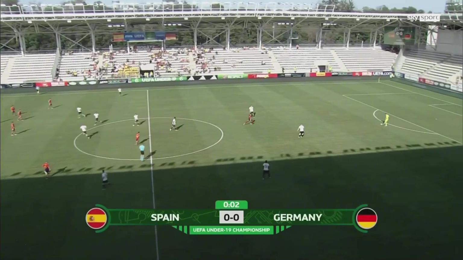 【集锦】U19欧青赛-19岁小将大四喜 西班牙加时6-5德国进决赛