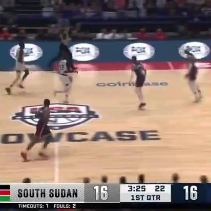 太阳选中!2米18南苏丹天赋怪马卢阿奇,去年对位浓眉和恩比德大杀四方