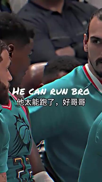 心里苦!23年季后赛对阵掘金艾顿抱怨:约基奇那么大只,又能跑!