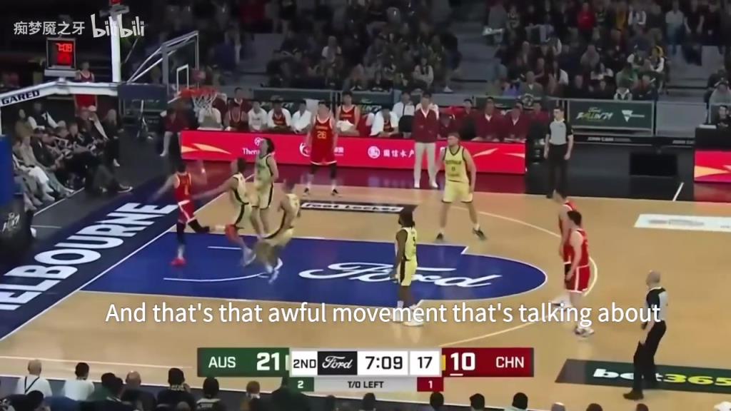 面对NBA球员不落下风!此前杨瀚森对阵澳大利亚个人集锦!