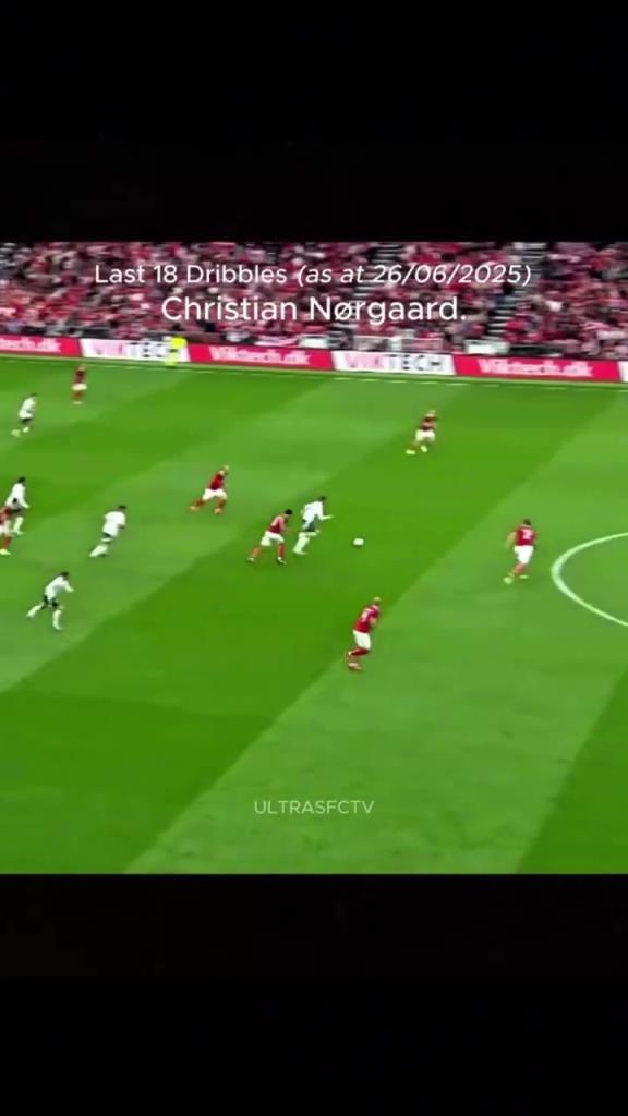 中场悍匪！阿森纳中场新援诺尔高近18次盘带合集！