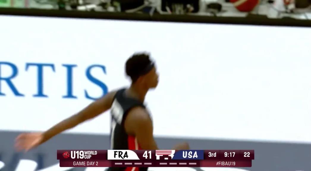 明年状元大热!迪班萨砍下16分率美国U19大胜法国