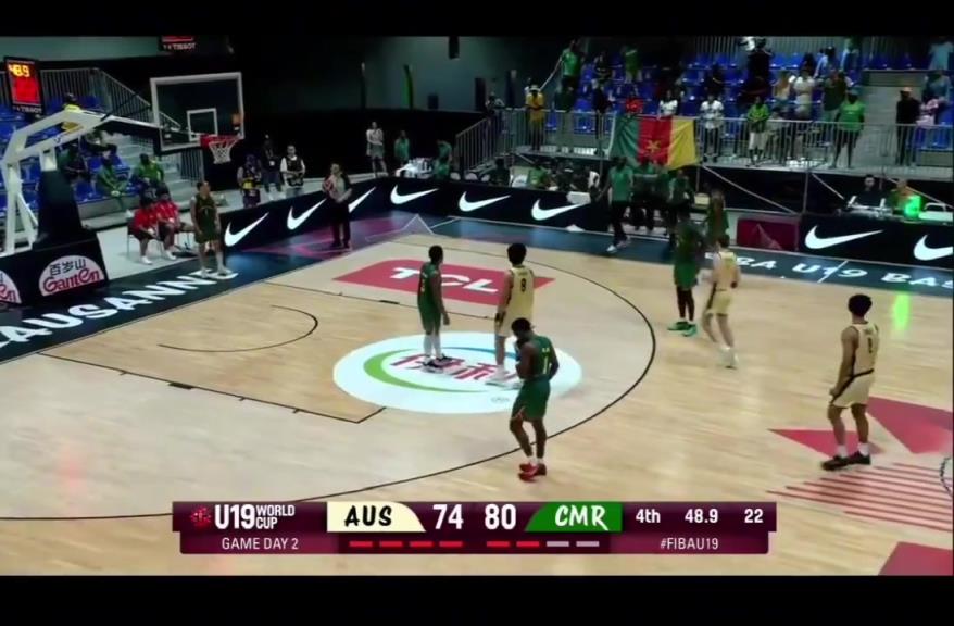 逆天!喀麦隆球员50秒领先6分扣自家篮框 最终被逆转