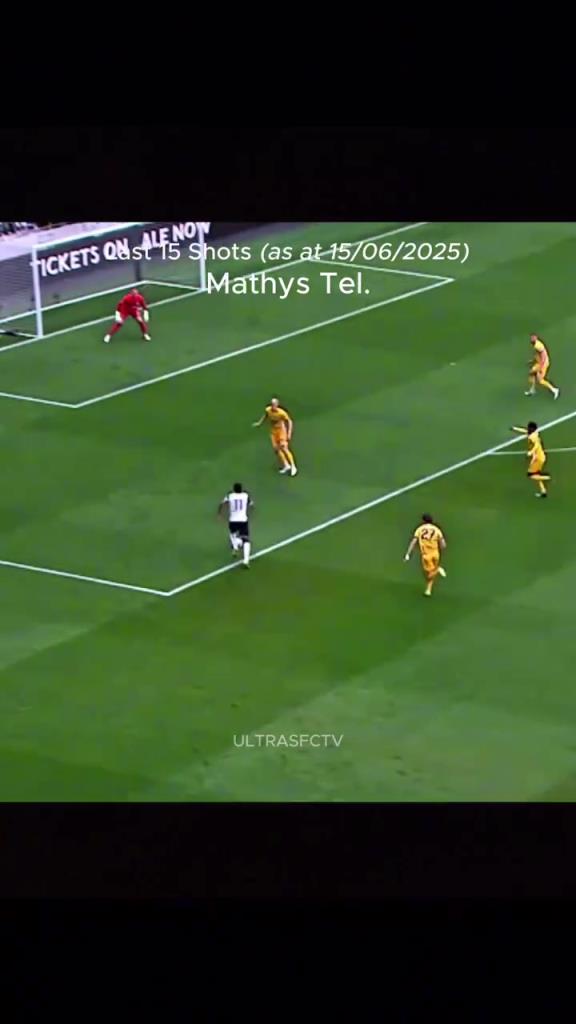 拿球我就射!热刺前锋特尔近15脚射门合集!(截止6月15号)