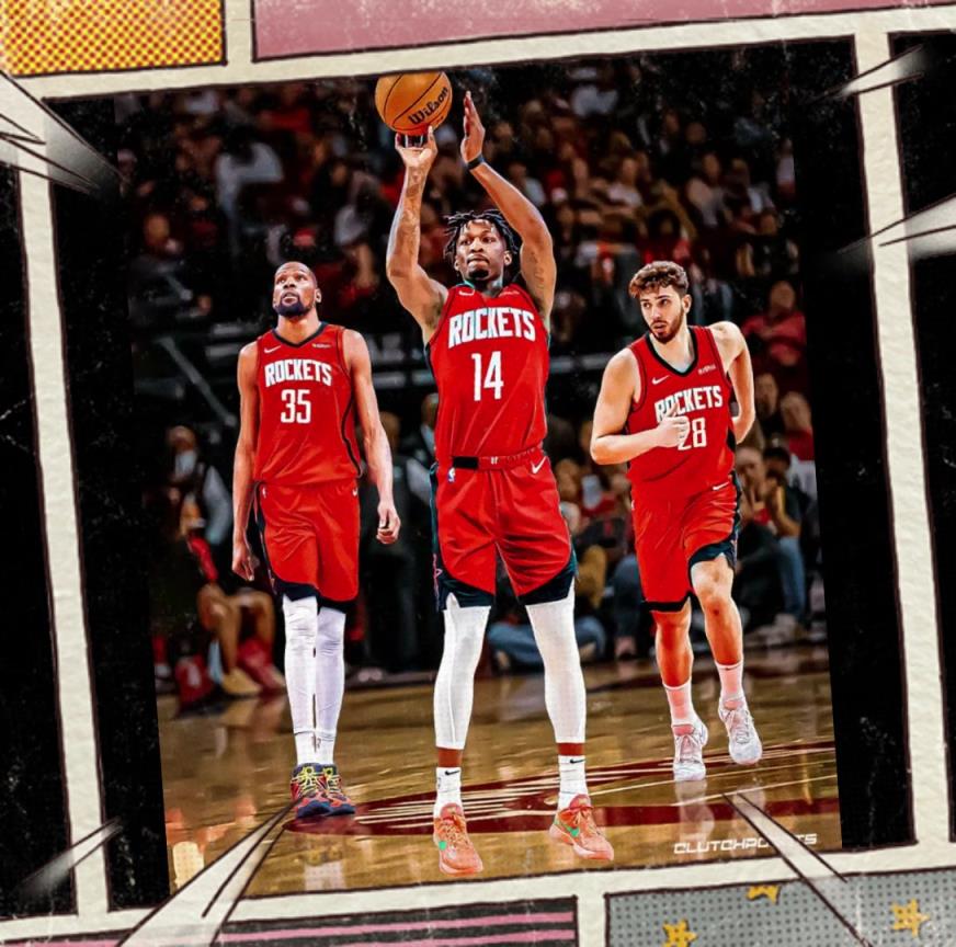 3D利器芬尼-史密斯加盟!火箭现在的前场阵容也太豪华了吧!