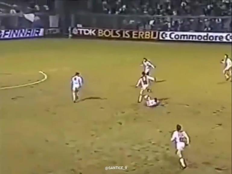 糟糕的草皮!86/87赛季范巴斯滕对阵马尔默个人集锦!