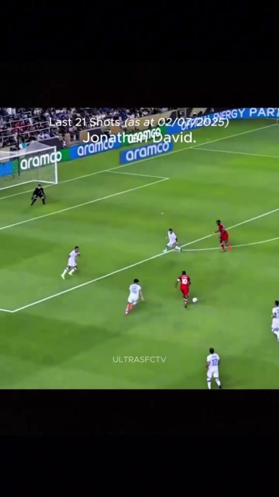 尤文赚大了?前场新援乔纳森戴维近21脚射门合集!