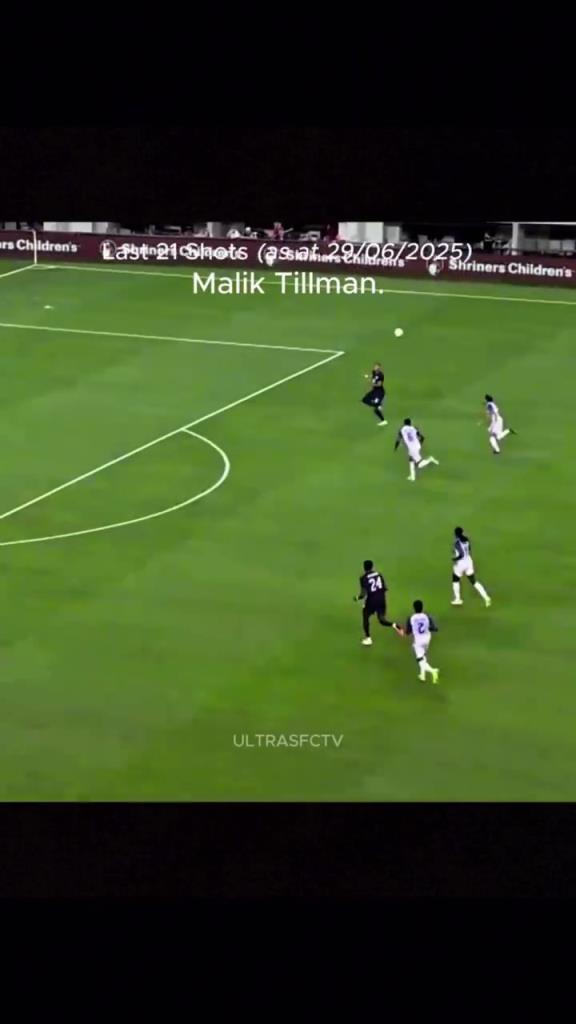 未来巨星?勒沃库森新援蒂尔曼近21脚射门合集!