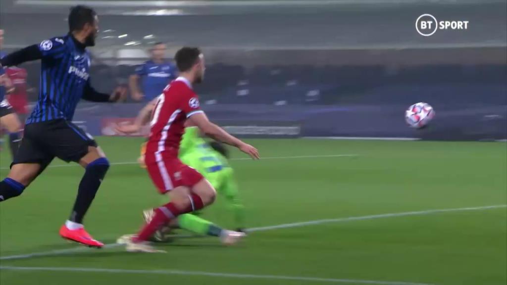 若塔利物浦生涯最佳时刻!欧冠对阵亚特兰大上演帽子戏法!