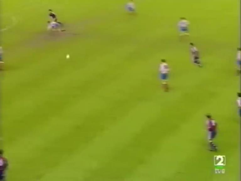 本该成为天才的球员!大劳德鲁普92年对阵马竞个人集锦!