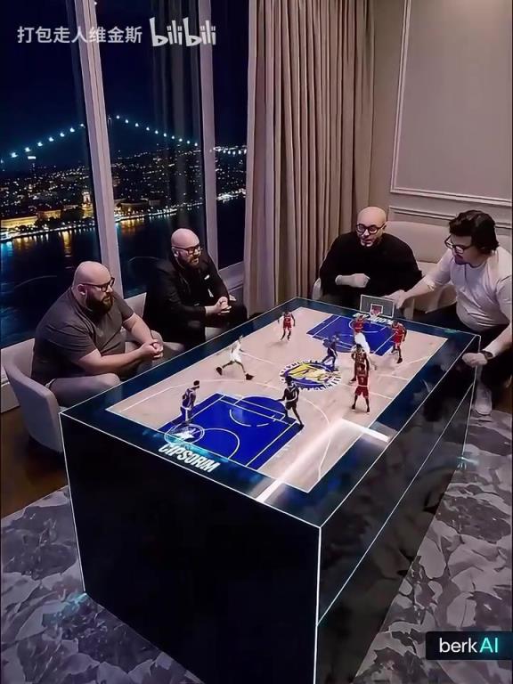 全新视角!NBA未来或可实现全息版本观看视角!