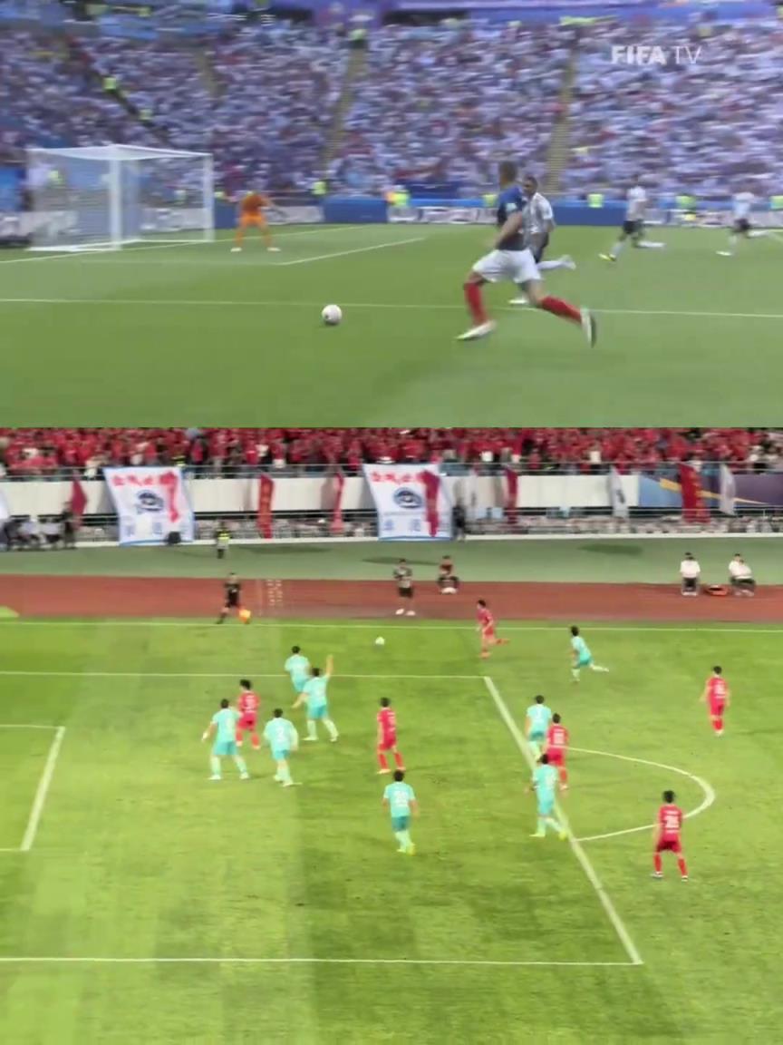 桃花影落飞神剑,帕瓦尔镜像!苏超球员打出精彩世界波!