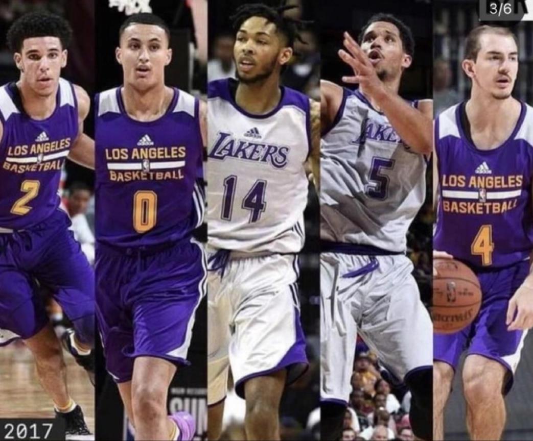 卡鲁索+哈特+库兹马+双榜眼!你敢信这是湖人曾经夏联能摆出来的阵容?