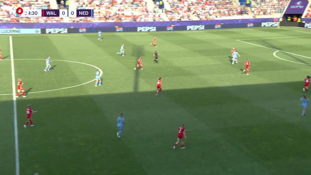 【集锦】女足欧洲杯-维多利亚破门 荷兰女足3-0威尔士女足