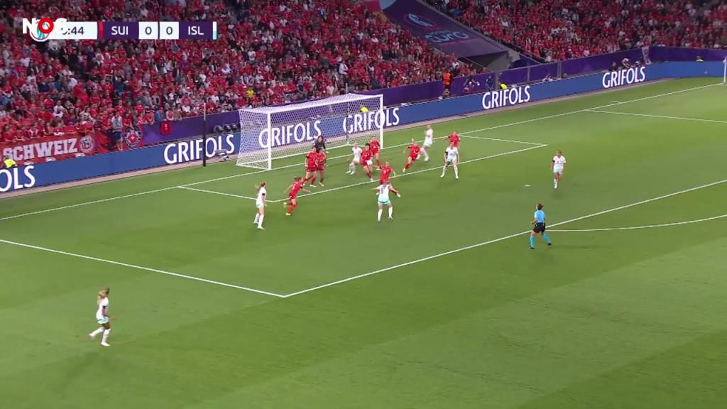 【集锦】女足欧洲杯-瑞特勒破门阿赖耶建功 瑞士女足2-0冰岛女足