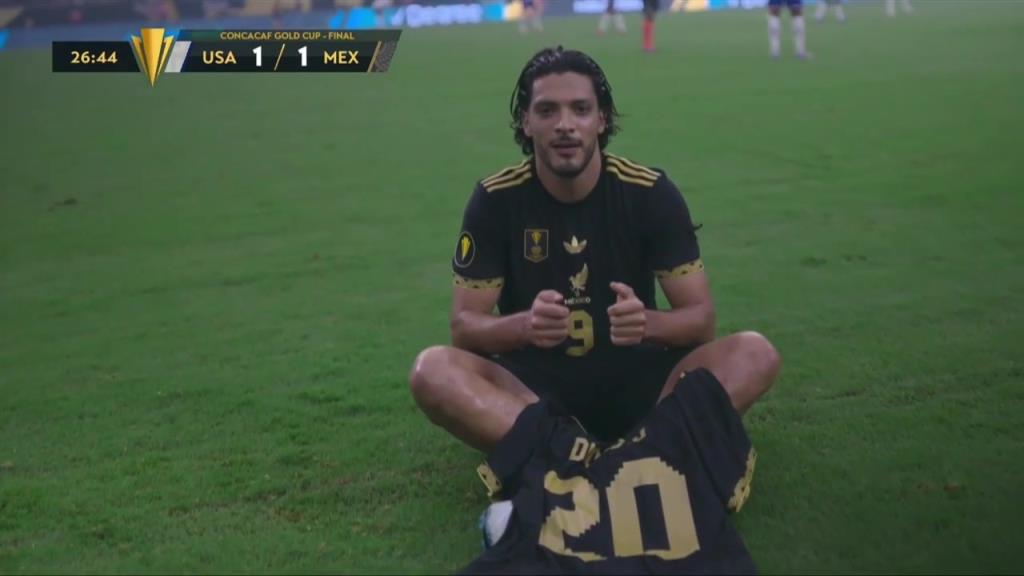 有情有义!金杯赛决赛劳尔-希门尼斯进球 亮20号球衣悼念好友若塔