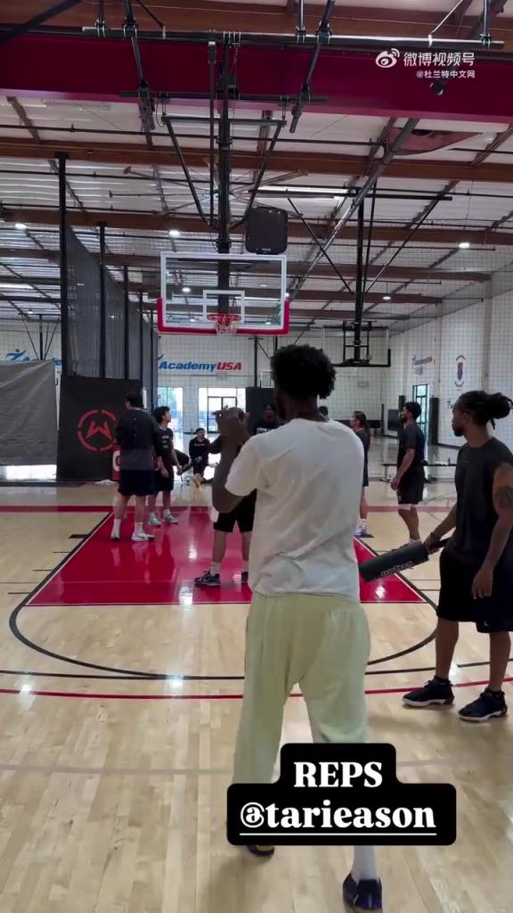 下赛季更进一步?伊森休赛期三分训练,有点东西