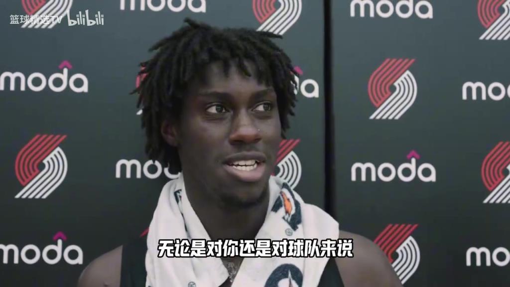 西索科谈杨瀚森:他太棒了!他的球商极高!他总是面带微笑!