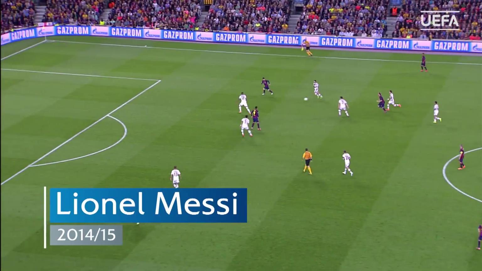 哪一球你印象最深刻?15-19年欧冠最佳进球!个个天神下凡啊!