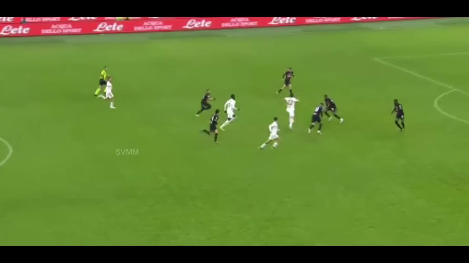 卡卢卢球员集锦:进攻能力强,喜欢对抗,法兰西现代型后卫