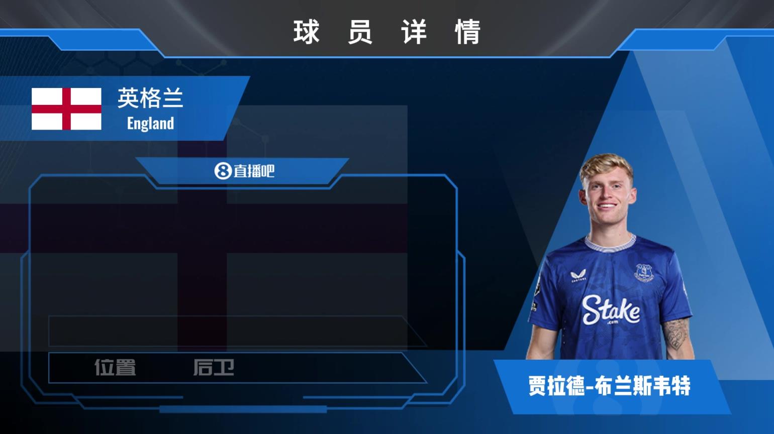 布兰斯韦特球员集锦:身材高大的传统英式中卫