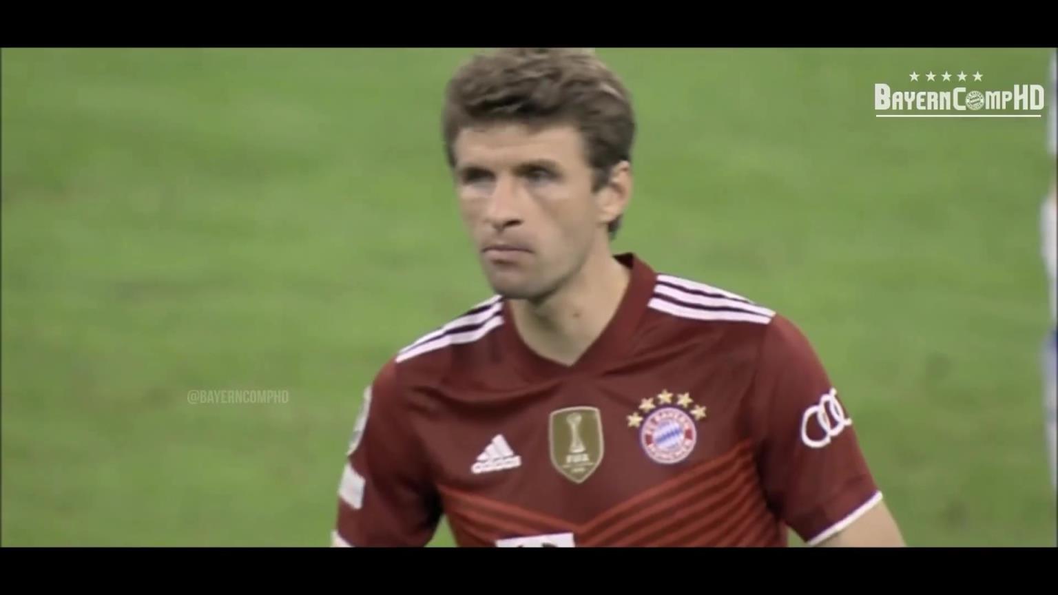 简直就是艺术!穆勒一直在用穆勒的方式踢球!独一档的球场感觉!