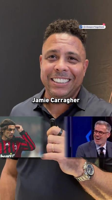 大罗:遇到最强防守者是马尔蒂尼;记者:卡拉格呢?大罗:。。。