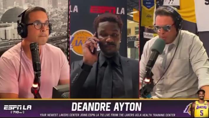 艾顿：卢卡已经给我发短信了，但老詹还没声