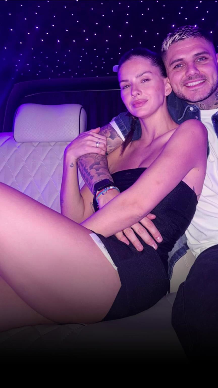 这可比旺达香多了!伊卡尔迪社媒晒激吻女友:他们在祈祷我们分手